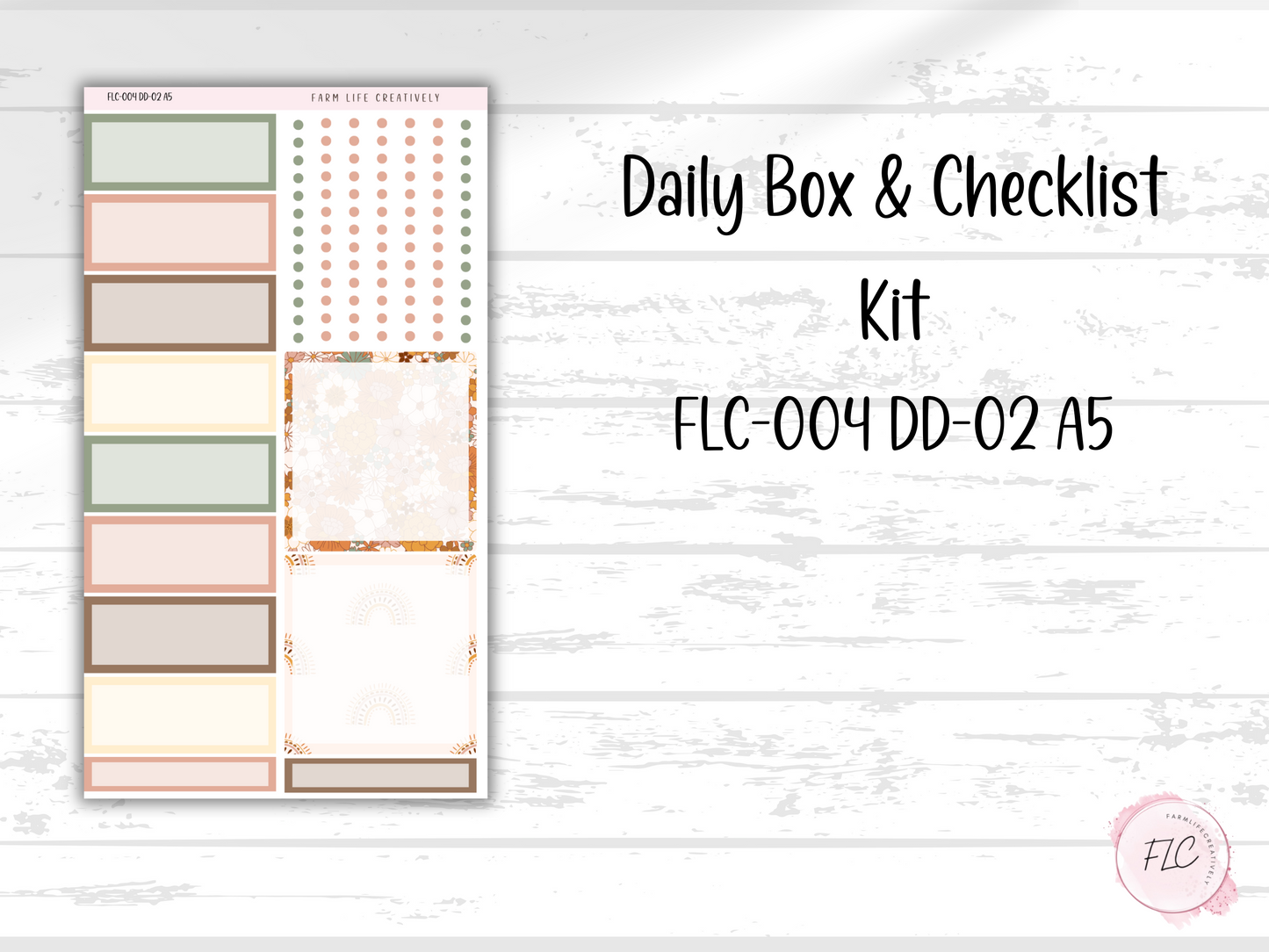 BOHO A5 Daily Duo Planner Kit