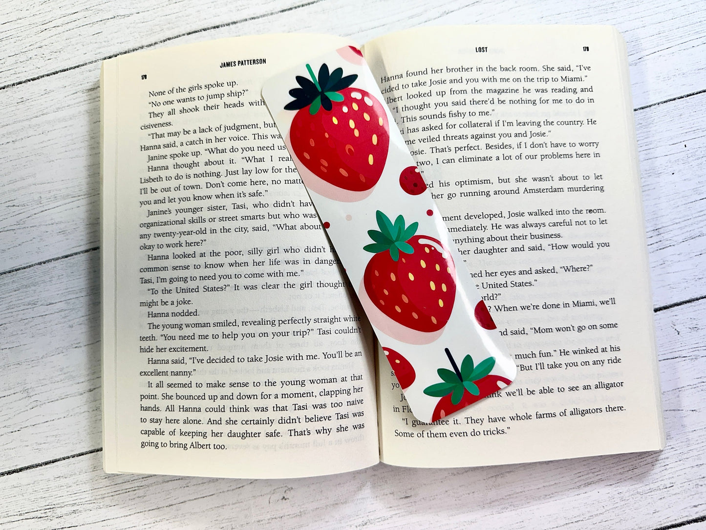 Strawberry Bookmarks