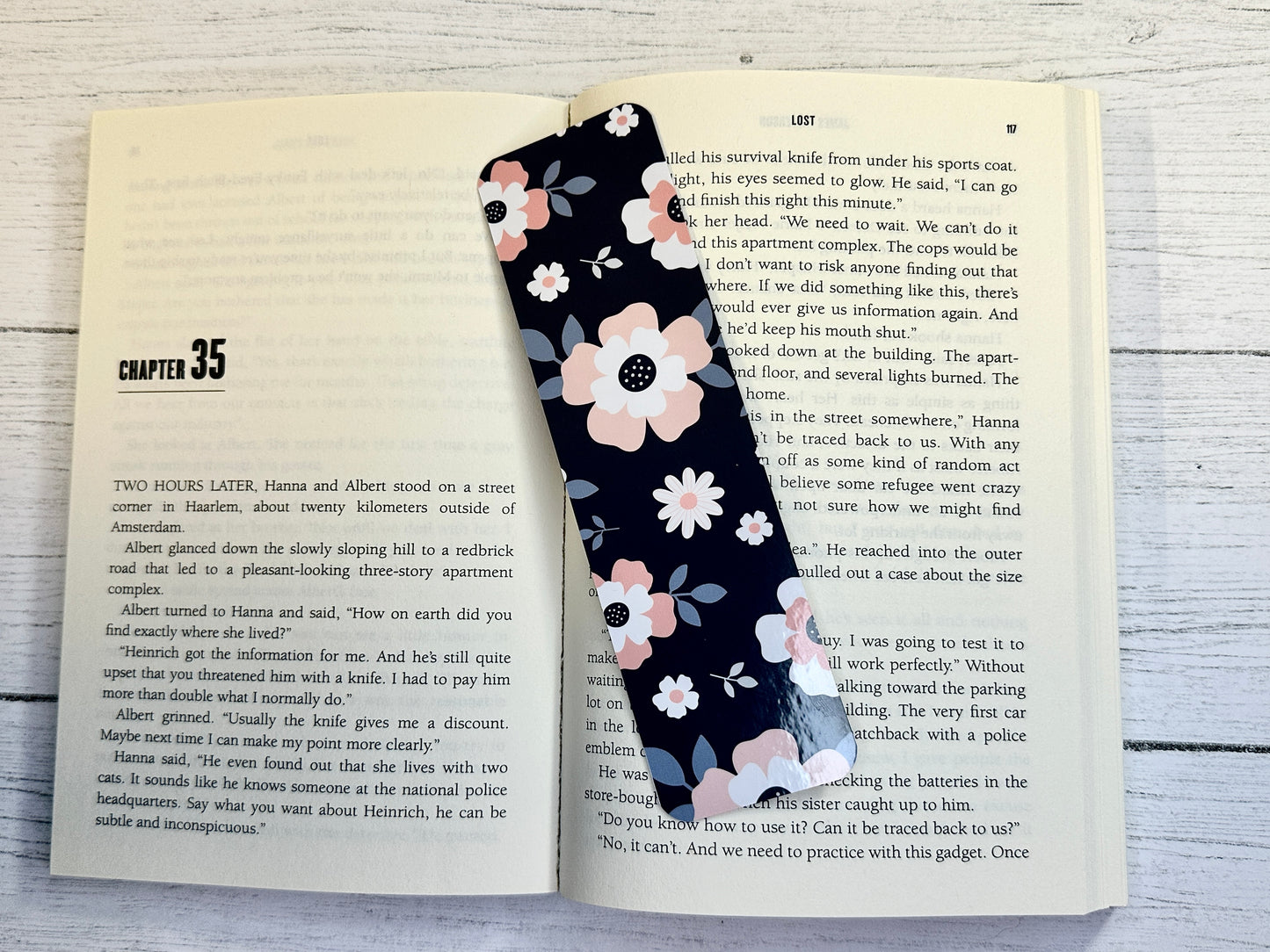 Floral Bookmark