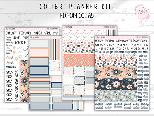 Colibri A5 Sticker Kit - All in Bloom