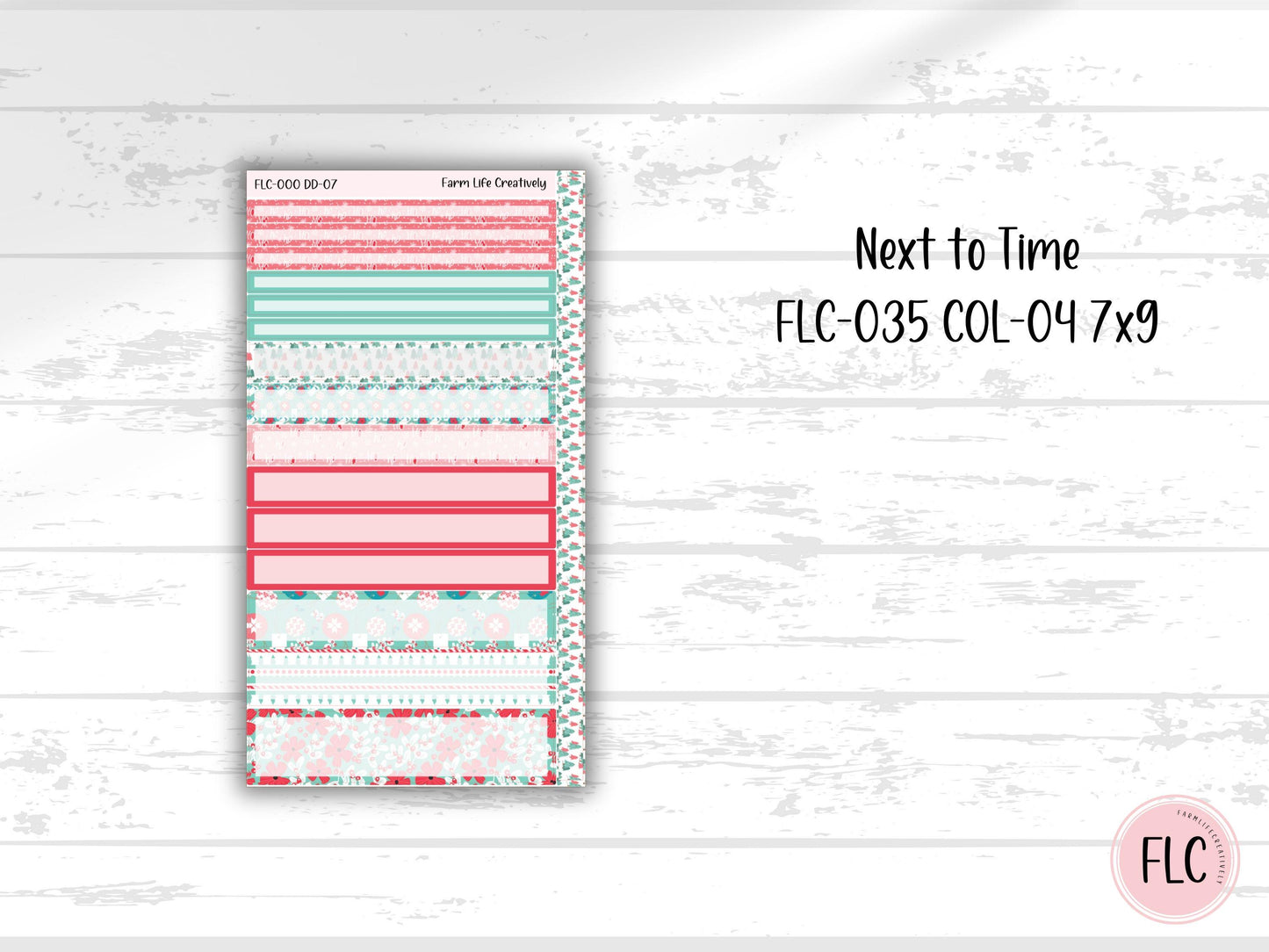 Colibri 7x9 Planner Stickers - Christmas Joy